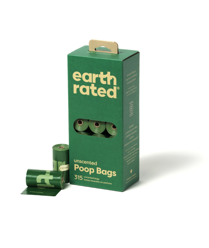 Earth Rated Sáčky na psí hovínka Vůně: Bez vůně, Počet rolí: 21