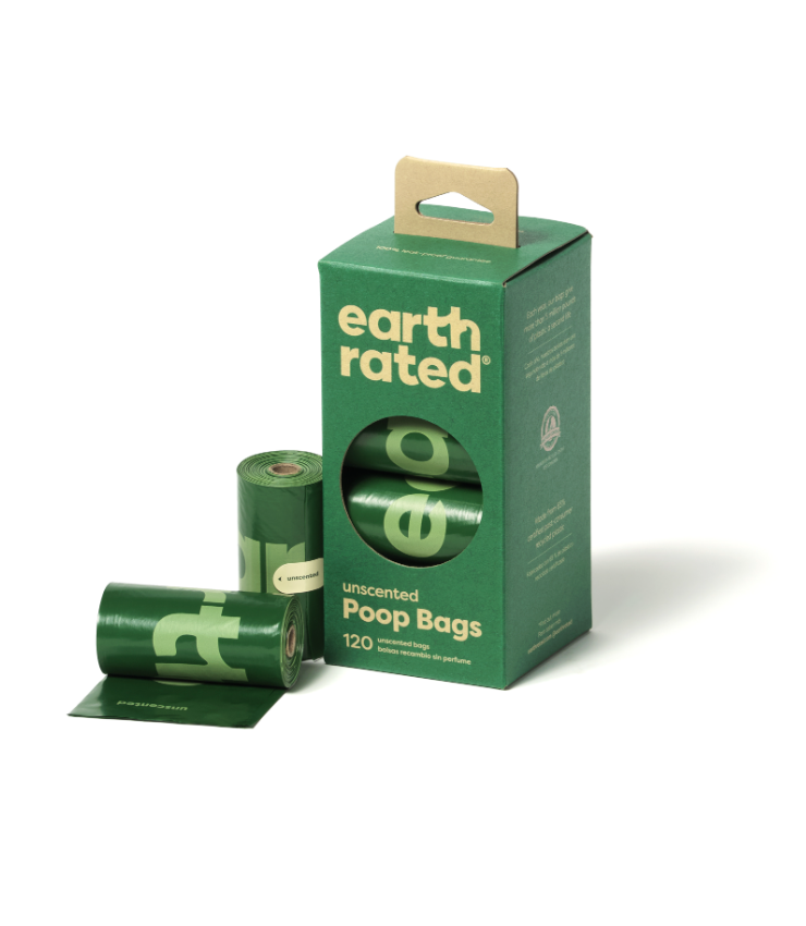 Earth Rated Sáčky na psí hovínka Vůně: S vůní, Počet rolí: 8