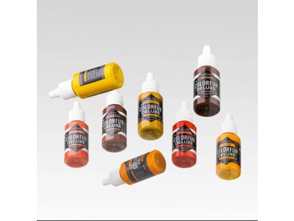 Barviva COLORFUN DELUXE (teplé odstíny žluté a červené)