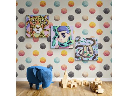 1064 set 3 obrazu malovani podle cisel pro deti design 31 20 x 20 cm