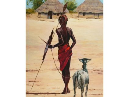 548 malovani podle cisel afrika 2 40 x 50 cm