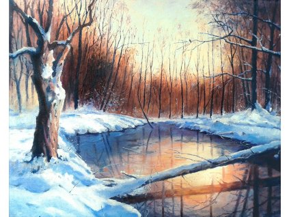 704 malovani podle cisel zamrzle jezero 40 kh 50 cm
