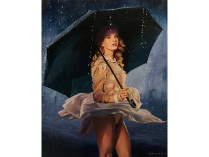 713 malovani podle cisel neni nic lepsiho nez spatne pocasi 40 kh 50 cm