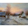 734 malovani podle cisel zimni rano 40 kh 50 cm