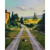 827 malovani podle cisel toskanska krajina 40 kh 50 cm