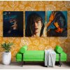 950 set 3 obrazu malovani podle cisel melancholie 40 kh 50 cm