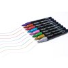 Artmagico Acrylic markers with fine tip SMART Metallic 8 pcs