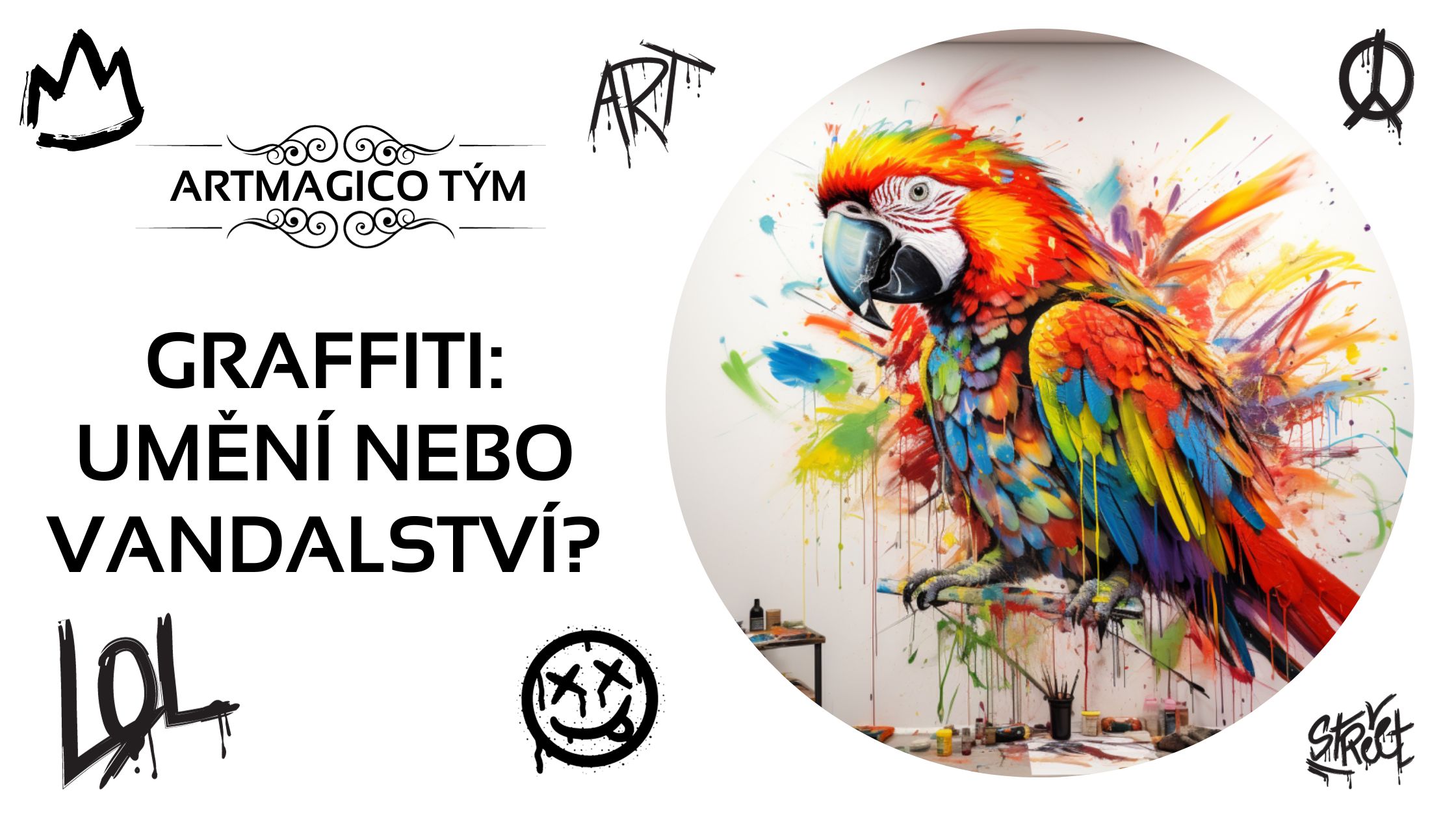 Graffiti: Umění nebo vandalství?