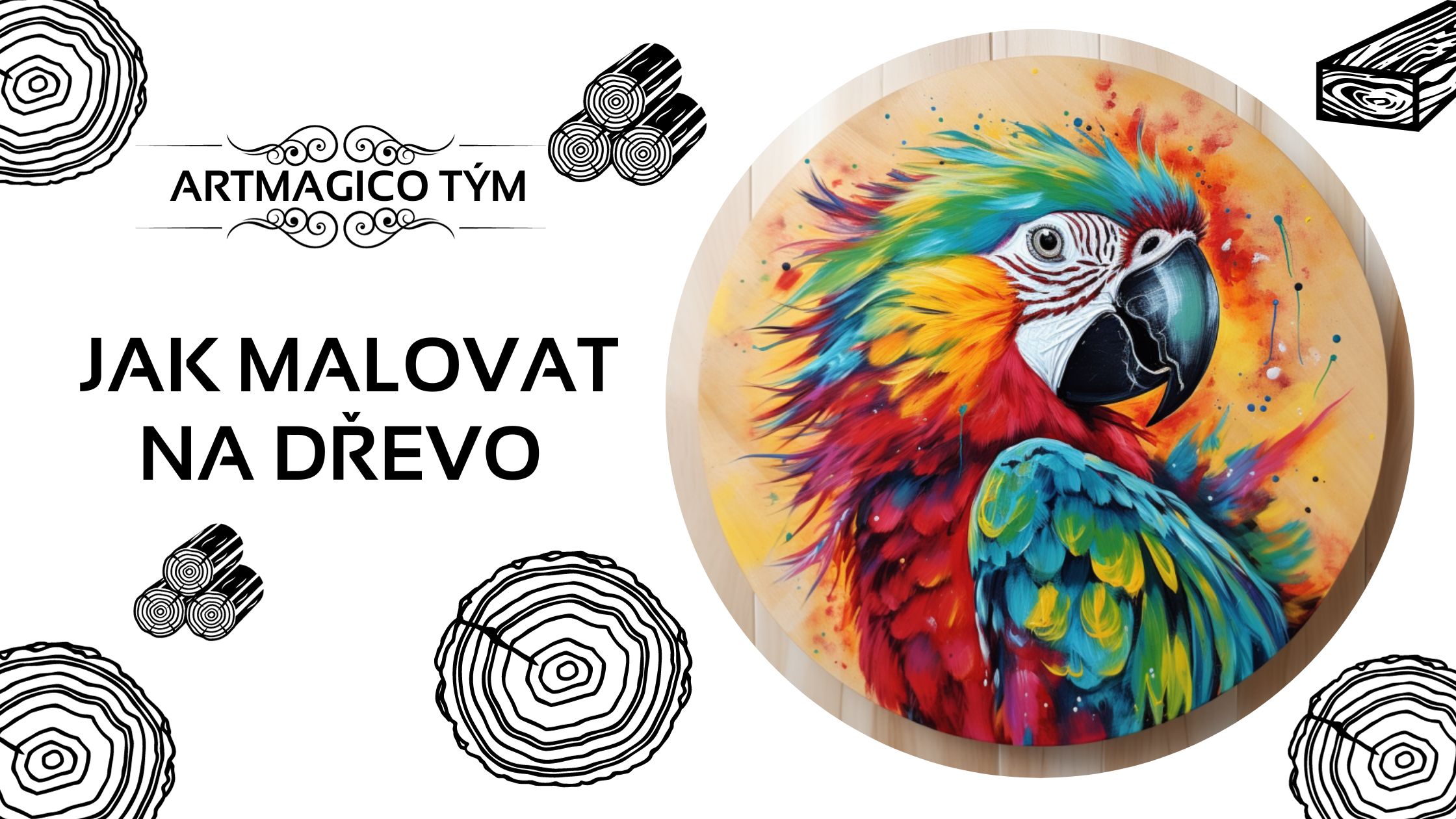 Jak malovat na dřevo