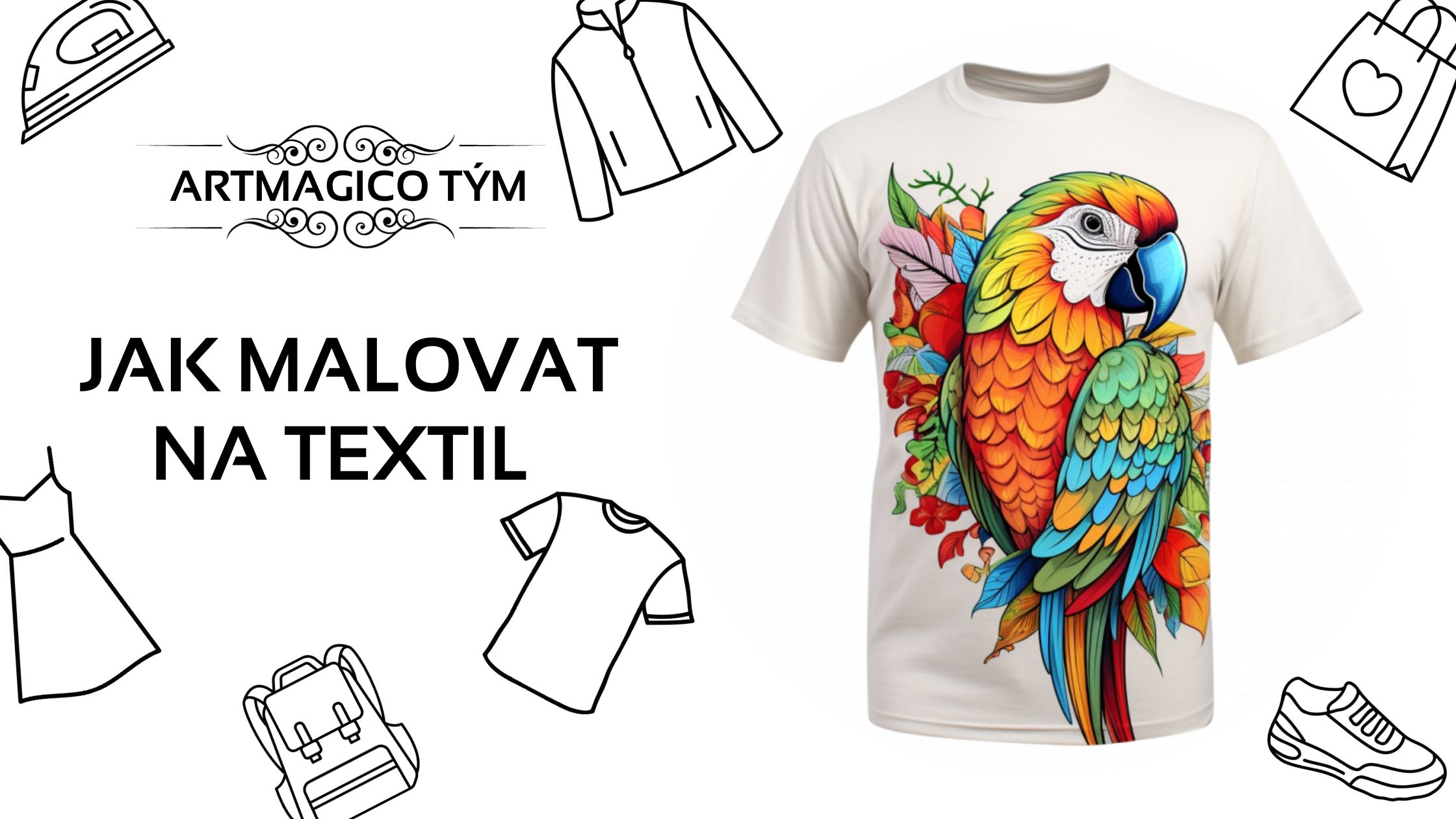 Jak malovat na textil