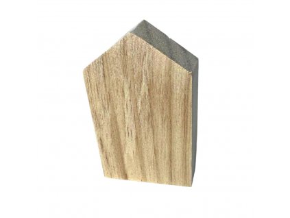Dřevěný domeček - přírodní dřevěný materiál