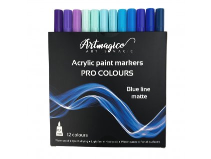 Akrylové fixy PRO line Artmagico