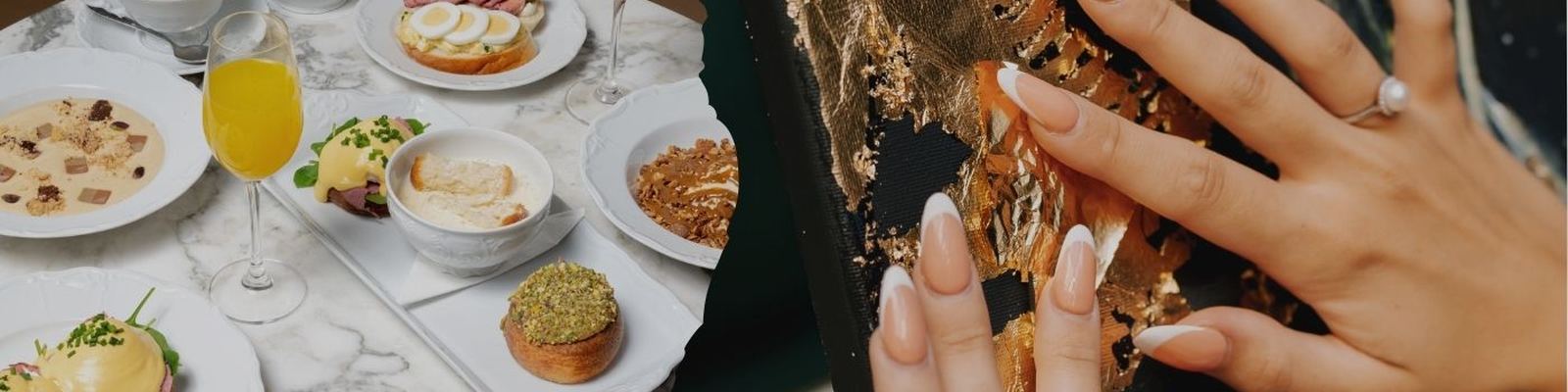 brunch české budějovice artbrunch malování se zlatem