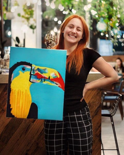 Natálie Tolařová navštívila zážitek ArtMoment