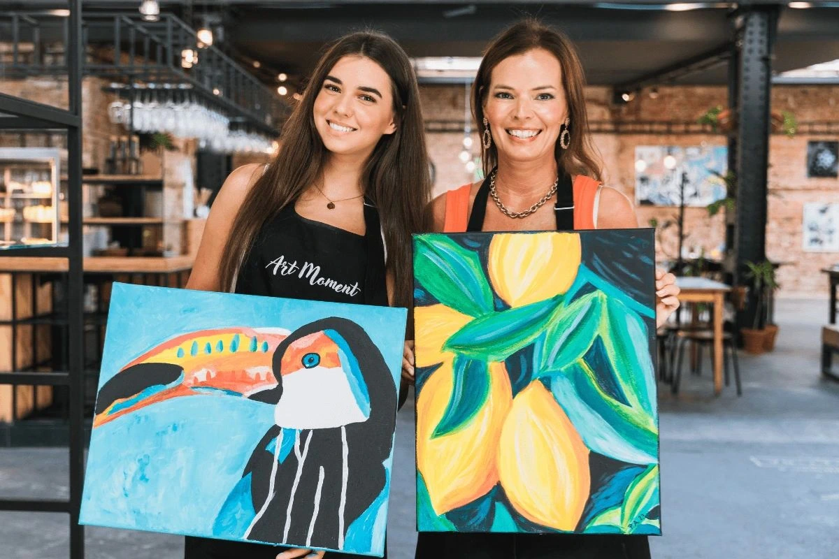 Zážitkové malování ve Vnitroblocku v Praze