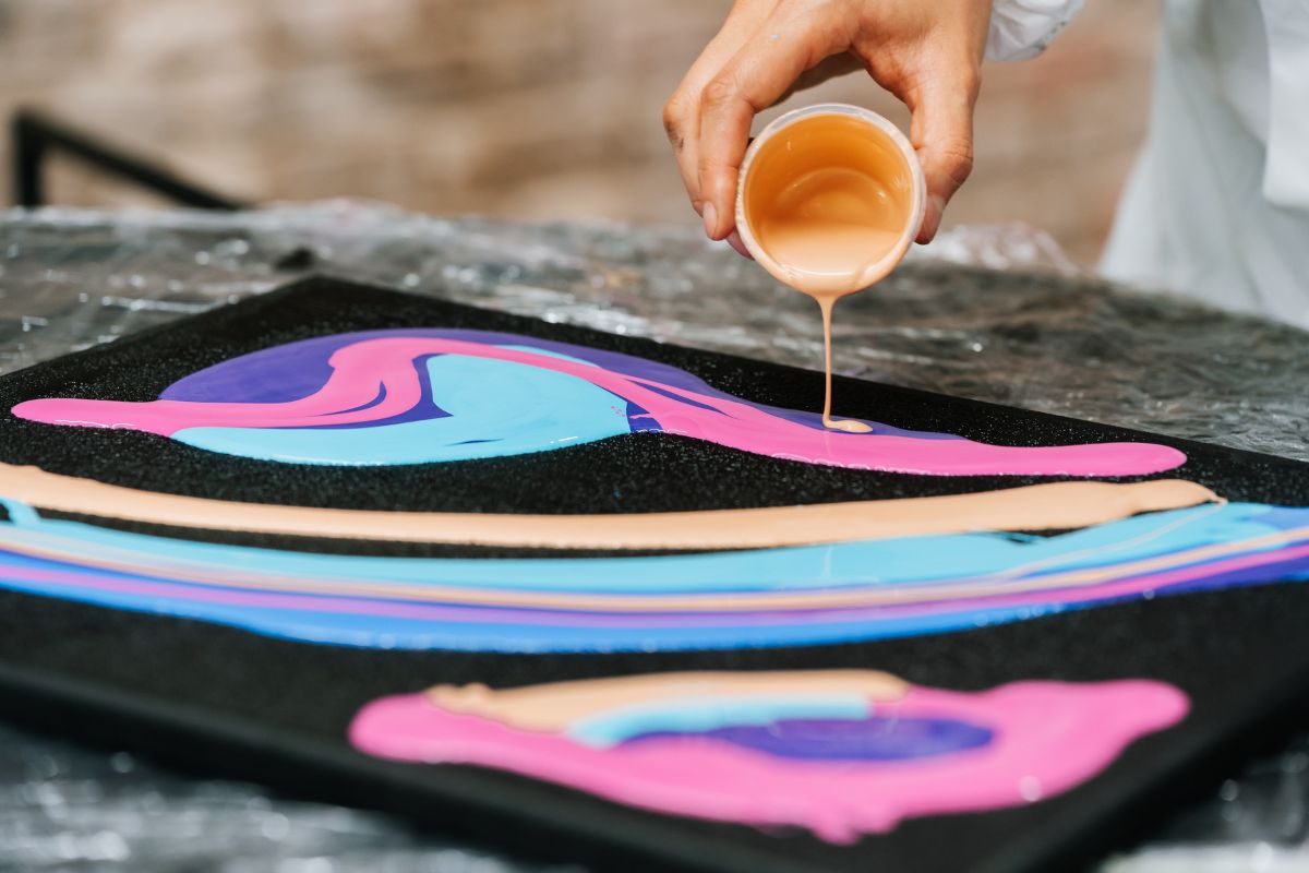 co je kreativní malování workshop