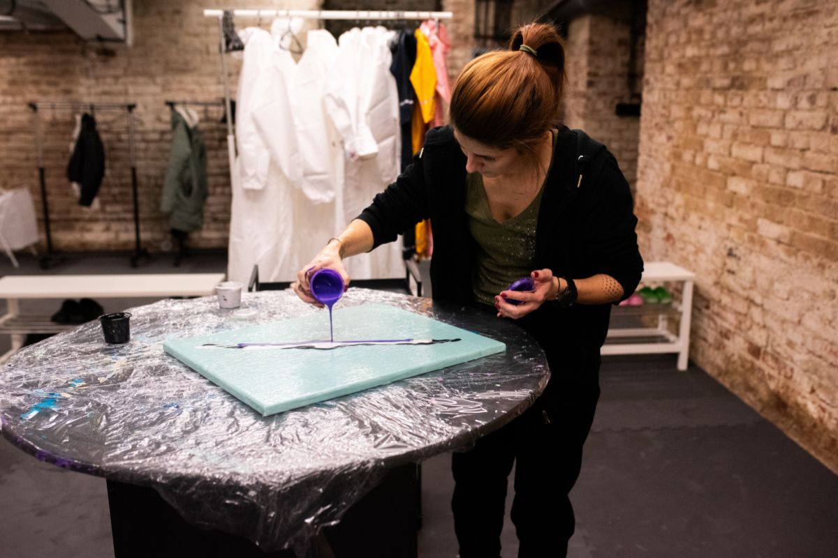 artlab kyvadlové malování zážitek