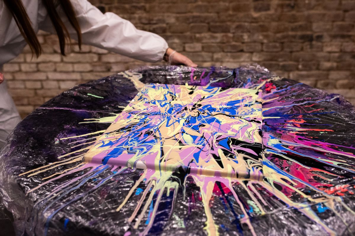 kyvadlové malování pro začátečníky zážitek