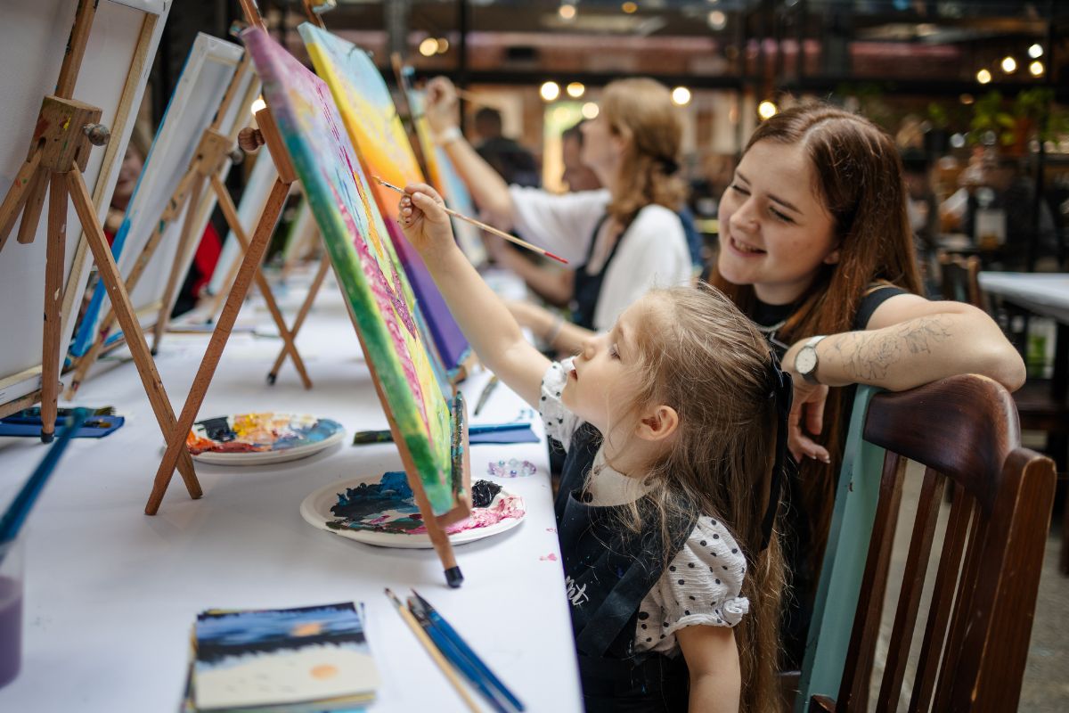 malování na plátno pro děti od 12 let