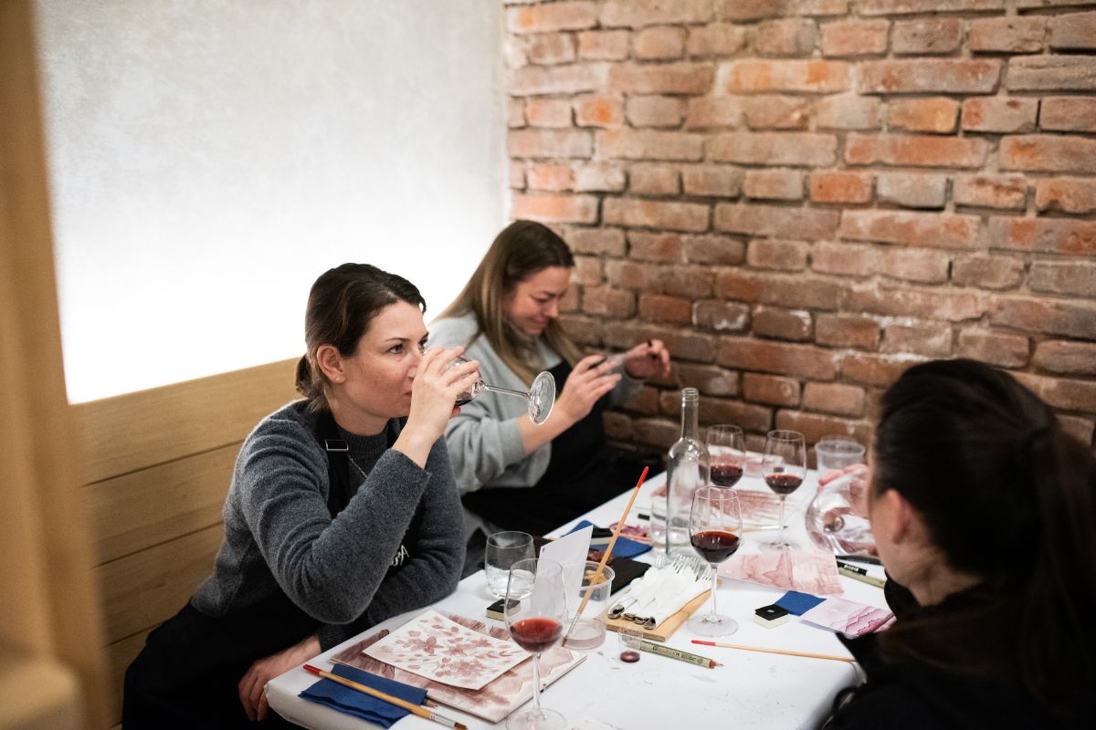 degustace vína a malování artwine