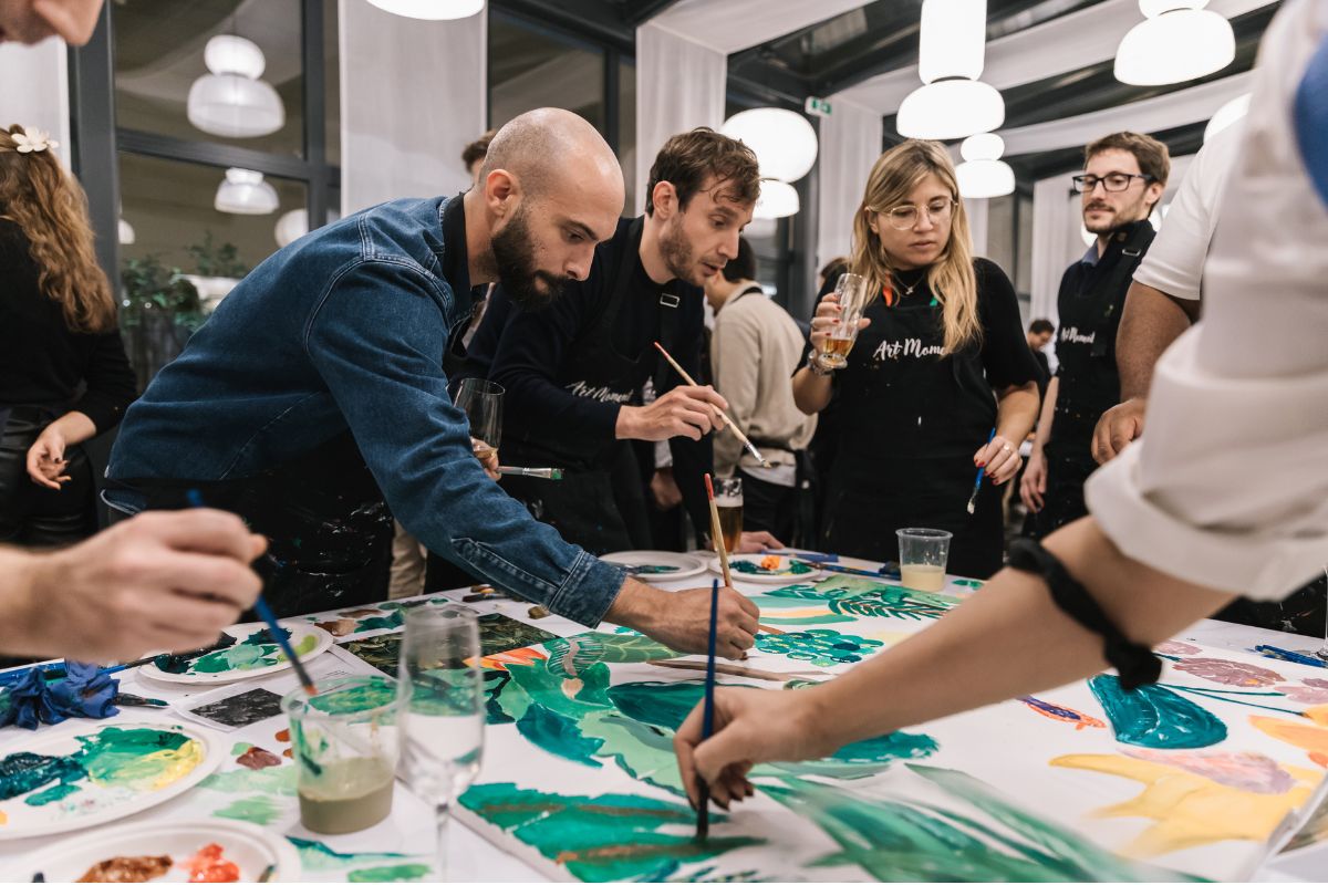 formáty teambuildingu malování keramika artmoment