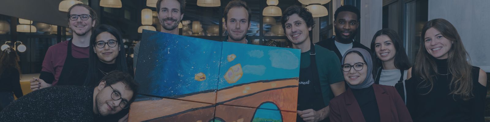 netradiční teambuilding zážitek s malováním