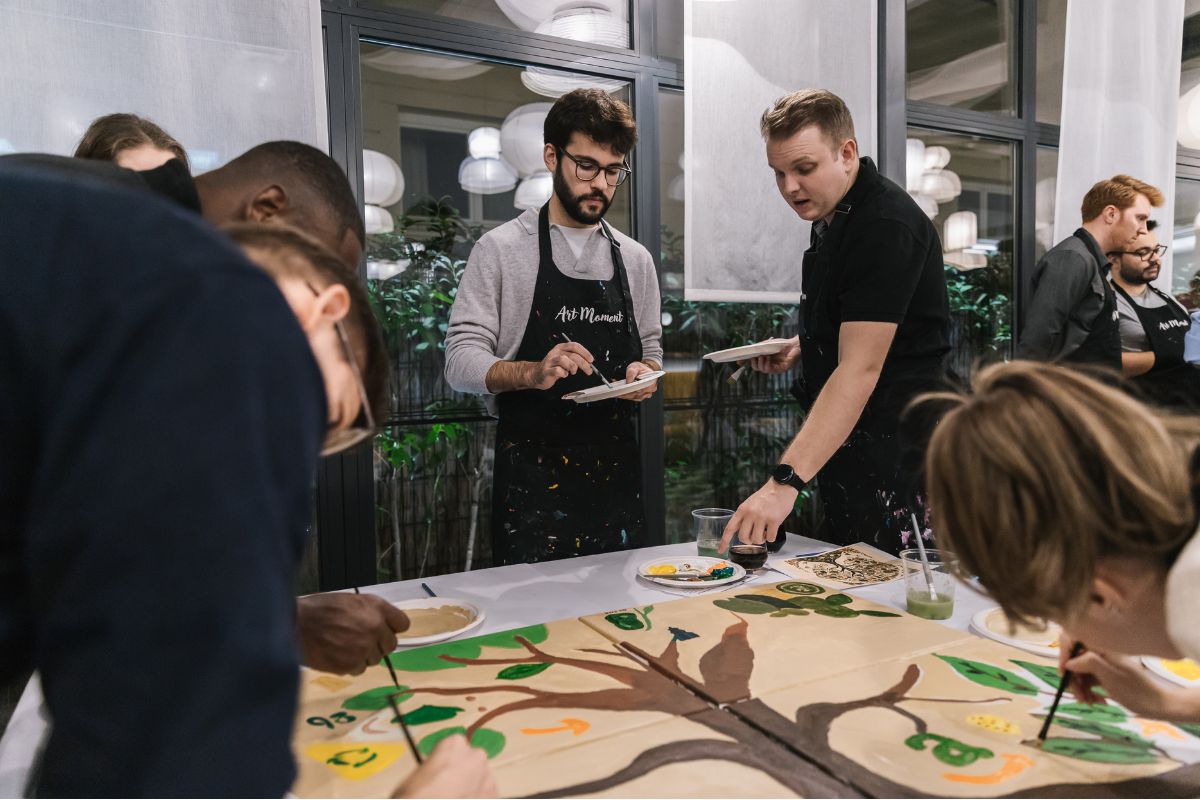 teambuilding sbližování přes kreativitu artmoment