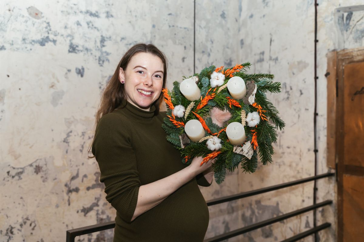 Výroba adventních věnců jako dárek dárkový poukaz