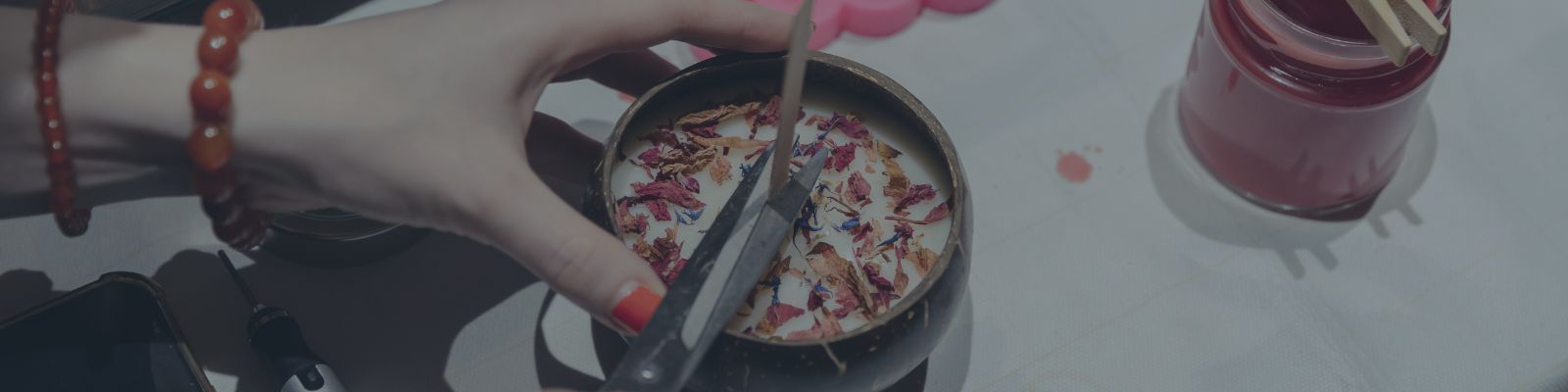 výroba přírodních svíček zážitkový workshop