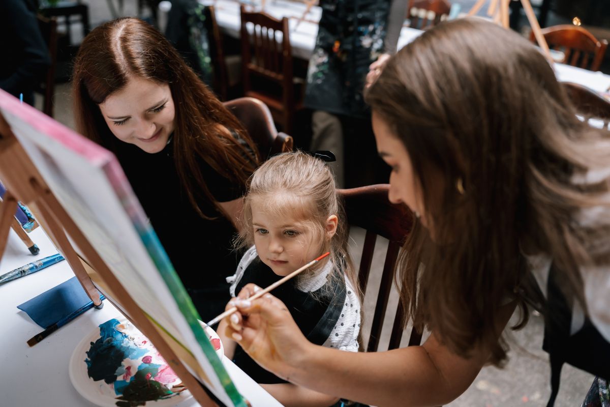 Zážitkové dárky pro děti kreativní kurz v ArtMoment