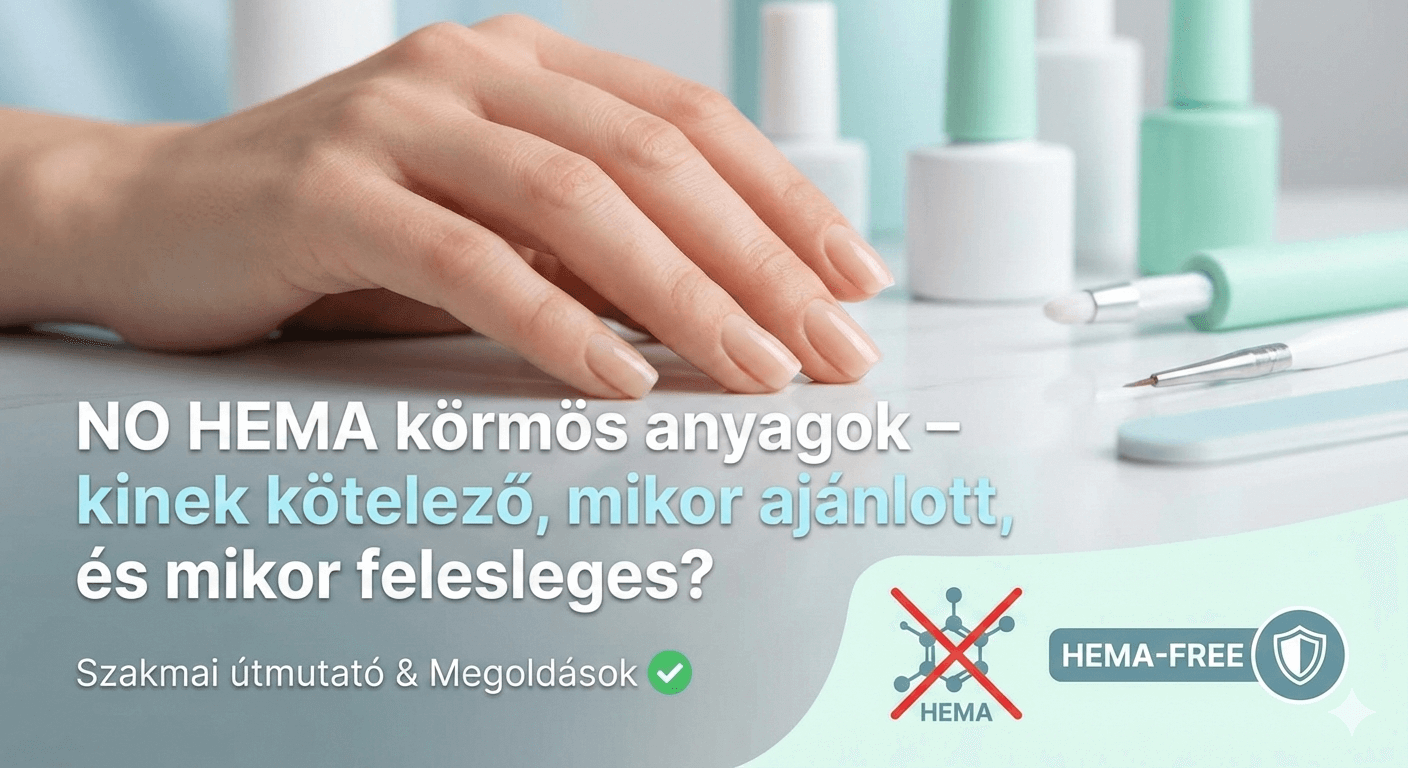 NO HEMA körmös anyagok – kinek kötelező, mikor ajánlott, és mikor felesleges?