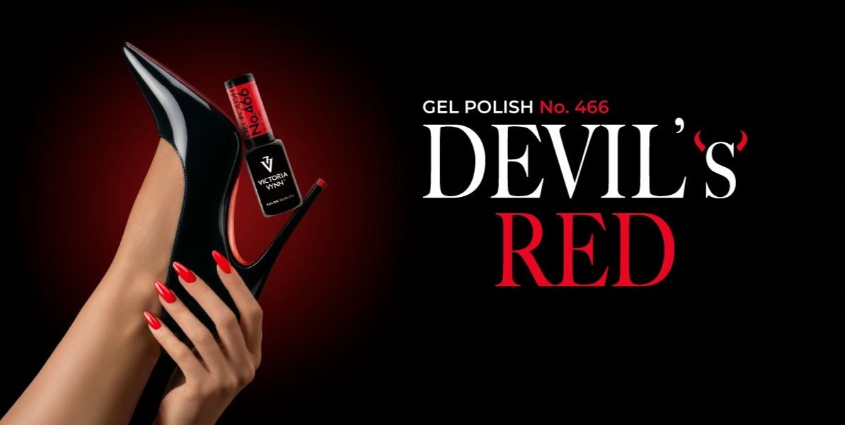 A GEL POLISH 466 Devil’s Red egy ellenállhatatlan, málna tónusú piros árnyalat, amely a klasszikus nőiességet modern, trendi karakterrel ötvözi. Ez a mély, vibráló szín a kifutók kedvence, és alapdarab minden szalon kínálatában, ha feltűnő, magabiztos kör
