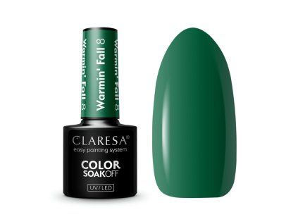 claresa lakier hybrydowy warmin fall 8 5g