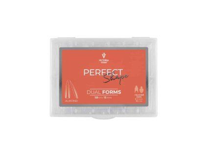 perfect shape dual forms almond 120 pcs