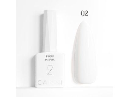 Canni Rubber Base X02 White 600x600 1