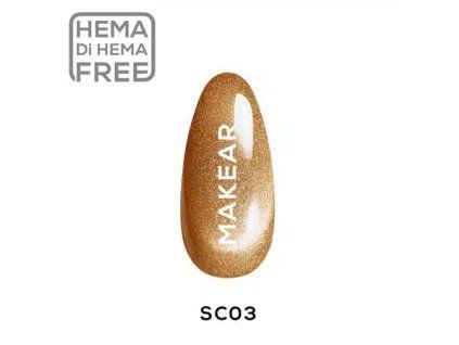 pol pm SC03 Lakier hybrydowy Makear 8 ml 1601 1