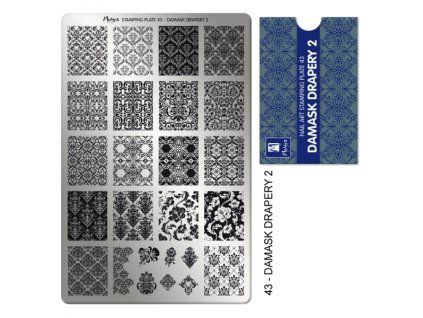 10291 MOYRA NYOMDALEMEZ 43 Damask Drapery 2