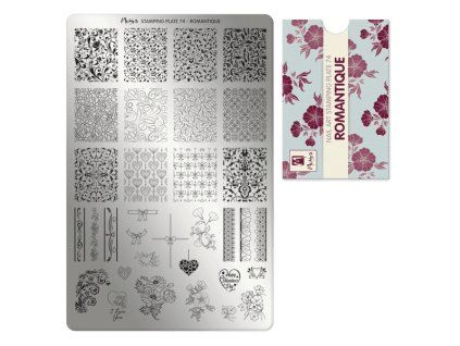 18334 M30100000074 StampingPlate074Romantique