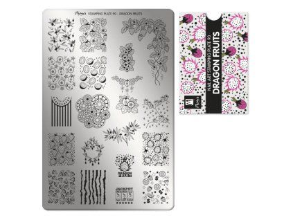 25532 M30100000090 StampingPlate090 Dragonfruits