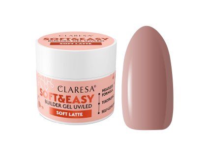 CLARESA SoftEasy Builder Gel 12g Champagne masolat