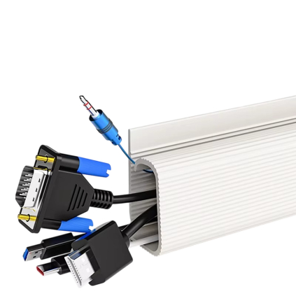 13084 univerzalni pvc organizer kabelu pod pracovni stul 40 cm