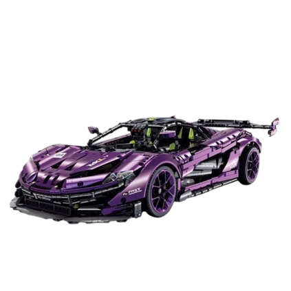 13159 technicka stavebnice fialoveho supersportu 3568 dilku