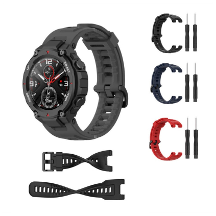Silikonový řemínek pro hodinky Amazfit T-REX a T-REX PRO