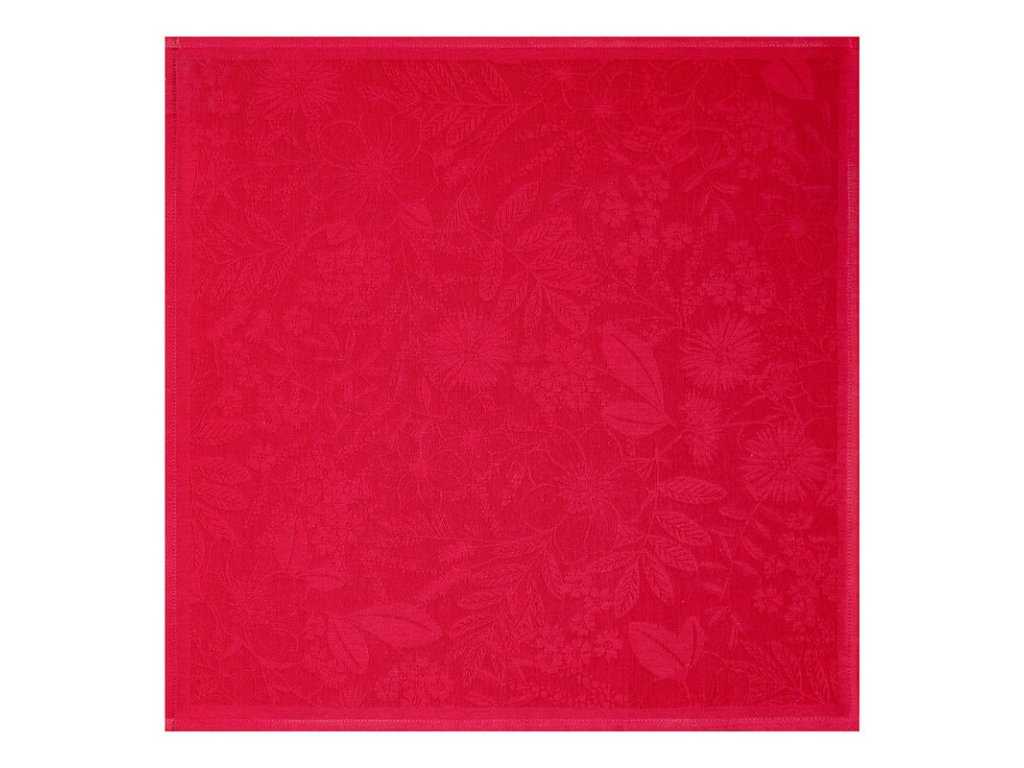 serviette de table cottage rouge ps