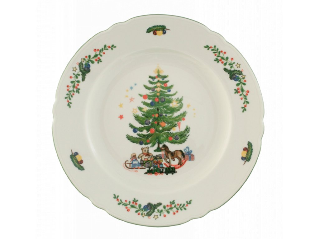 Seltmann Weiden MarieLuise Weihnachten Mělký talíř 25 cm ArtOfHome.cz