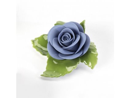 Aelteste Volkstedter Modrá porcelánová růže