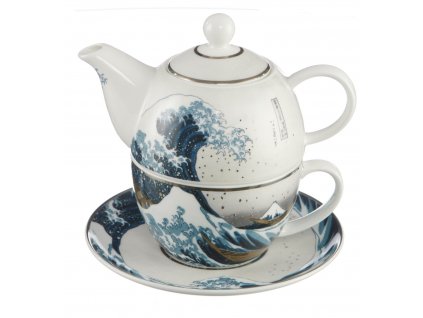Goebel Katsushika Hokusai Čaj pro jednoho Vlna