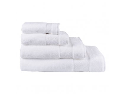 serviette de bain caresse blanc ps