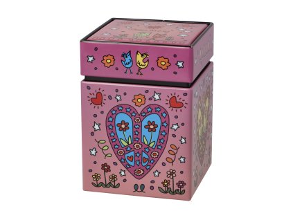 Goebel James Rizzi Peace of Love Čajová dóza