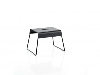 Zone Denmark Kovová stolička A-Stool Black 27,5 cm (nosnost 110 kg)